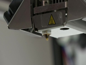 B-Roll of Iwakuni library's new 3-D printer