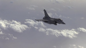 340th Expeditionary Air Refueling Squadron, refuel French F-2 Rafale Fighters in support of Operation Inherent Resolve