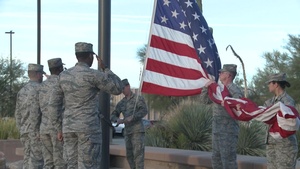 Davis-Monthan's 355th Fighter Wing's Flag Retirement
