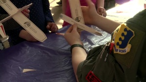 Ellsworth Aircrew Inspires Future Aviators