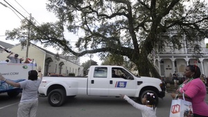Coast Guard Participates in Krewe of Alla Parade