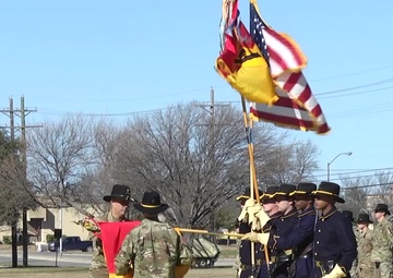1ABCT Color Casing Ceremony