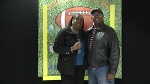 Super Bowl 50 - 1st Sgt. (Ret.) Joe and Jackie Gray