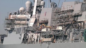 All Hands Update: USS John S. McCain Leaves Drydock