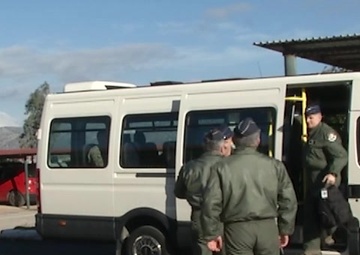 Gen. Frank Gorenc Arrival