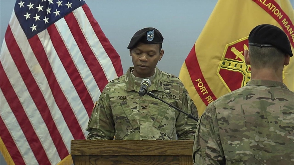 DVIDS - Video - USAG Fort Riley, KS Change of Responsibility