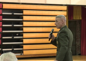 2nd Marine Division 75th Anniversary Battle Colors Rededication and Awards Ceremony