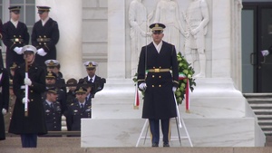 President of Italy at Arlington National Cemetery