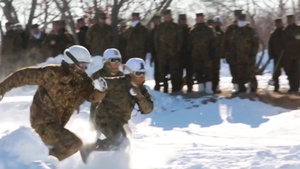 Marines Redefine Snow Ball Fight Alongside Japanese Ground Self Defense Force