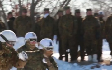 Marines Redefine Snow Ball Fight Alongside Japanese Ground Self Defense Force