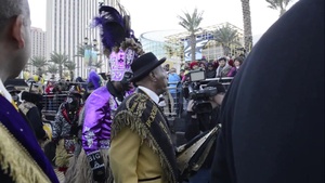 Coast Guard transports Zulu Krewe to Lundi Gras
