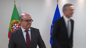Bilateral Meeting Between NATO Secretary General and the Minister of Defence of Portugal