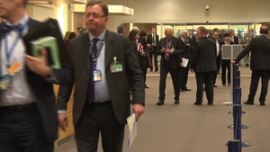 Ministers of Defense Arriving for North Atlantic Council