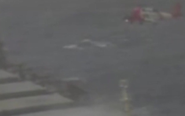 Coast Guard Air Station Kodiak Medevac of two injured crewmen from the 728-foot cargo ship Cemtex Venture