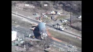 Contained burn chamber continues journey to Camp Minden
