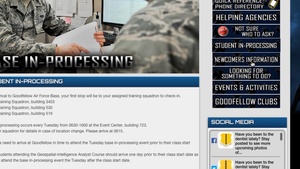 Goodfellow AFB Website Video