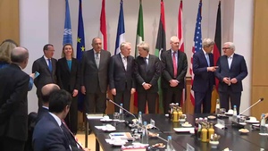 Ministerial Consultation on Libya, B-roll