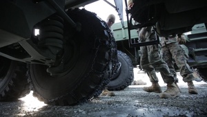 Marine tanks, equipment rolls out of Norwegian caves