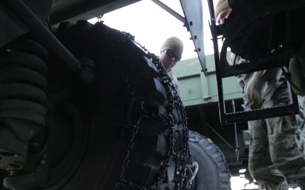 Marine tanks, equipment rolls out of Norwegian caves