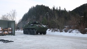 B-Roll: U.S., Norwegian forces load equipment in preparation for Exercise Cold Response 2016 live-fire