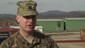 Kosovo Border Police Train with U.S. Army National Guard