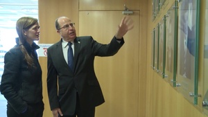 Ambassador Power Meets Israeli Minister of Defense Ya’alon