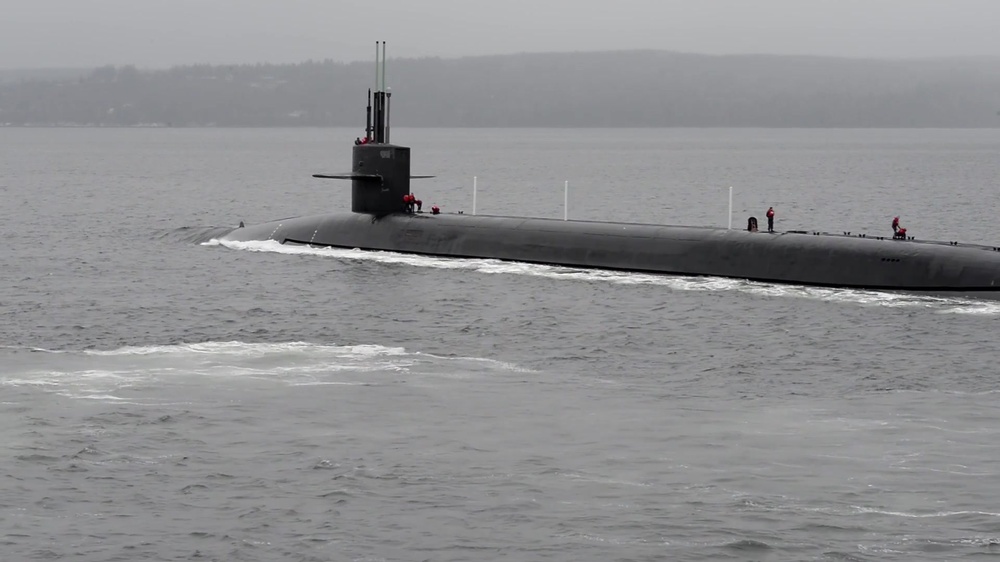 DVIDS - Video - USS Henry M. Jackson Returns to Naval Base Kitsap Bangor