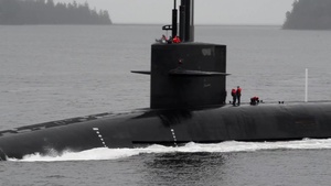USS Henry M. Jackson Returns to Naval Base Kitsap-Bangor