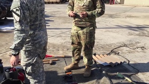 2-12 Cav Fire Support Conducts Equipment Layout B Roll
