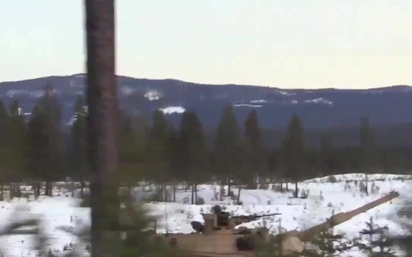 Norwegian and Marine tanks on the move