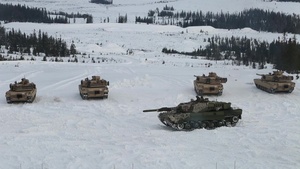 B-Roll: U.S. Marines conduct tank, LAV live-fire with Norwegian Army