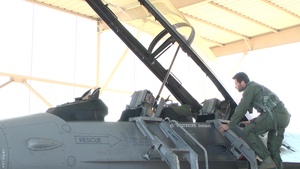Hugh Jackman Soars in Texas F-16