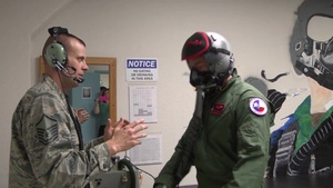 Hugh Jackman Preps for His F-16 Flight - Part 2