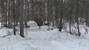 Combined Arms Company winter-survival training in Norway
