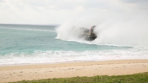 LCAC lands on Kin Blue BROLL