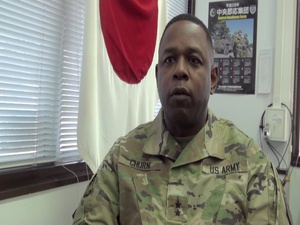 200TH MP Command Looks East