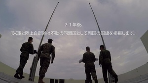Steadfast Allies Raise Flags Together w/ JP