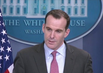 Press Secretary Josh Earnest and Brett McGurk give White House Press Briefing
