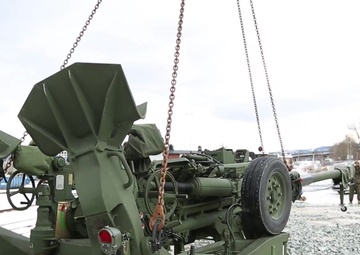 B-roll -- CAC 1/8 Marines conduct train operations