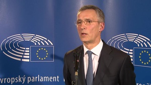 NATO Secretary General at European Parliament: Joint press point