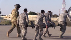 B-Roll Medevac Loading and Unloading