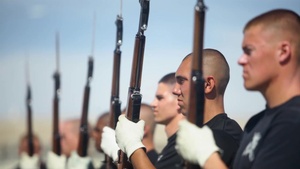 US Marine Marine Silent Drill Platoon