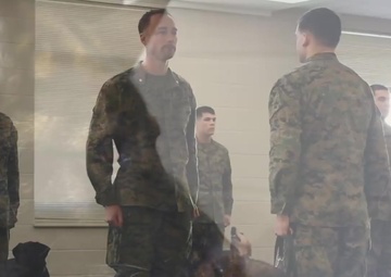 Bringing a part of Josh home; MWD of fallen handler adopted by family