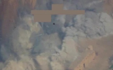 Feb. 21: Coalition airstrike destroys Daesh fighting position nearl Al Hasakah, Syria.