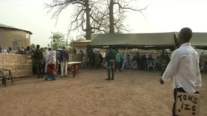 U.S. and Senegalese Soldiers, and Civilian Healthcare Providers See Patients During MEDRET