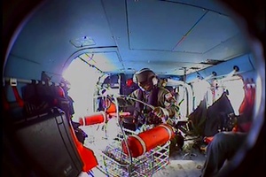 Coast Guard Rescues 4 Boaters from Sinking Sailing Vessel in the Silver Banks