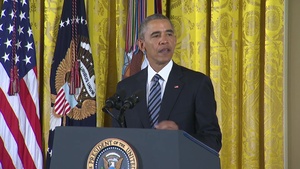 Navy Seal Receives Medal of Honor (without graphics)