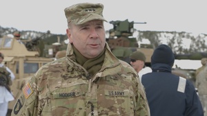 LTG Hodges Interview at Cold Response