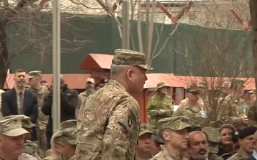 Change of Command at NATO's Resolute Support HQ