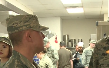 Cannon Air Force Base Dining Facility Holds Training Prior to Grand Reopening